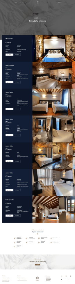 Hotel Rayon - Project Lyonn - Room List Page